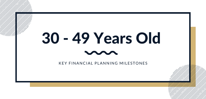 financial planning in 30s and 40s