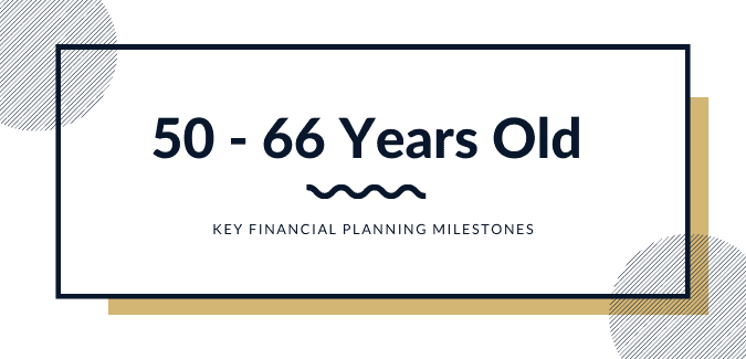 financial planning in 50s and 60s