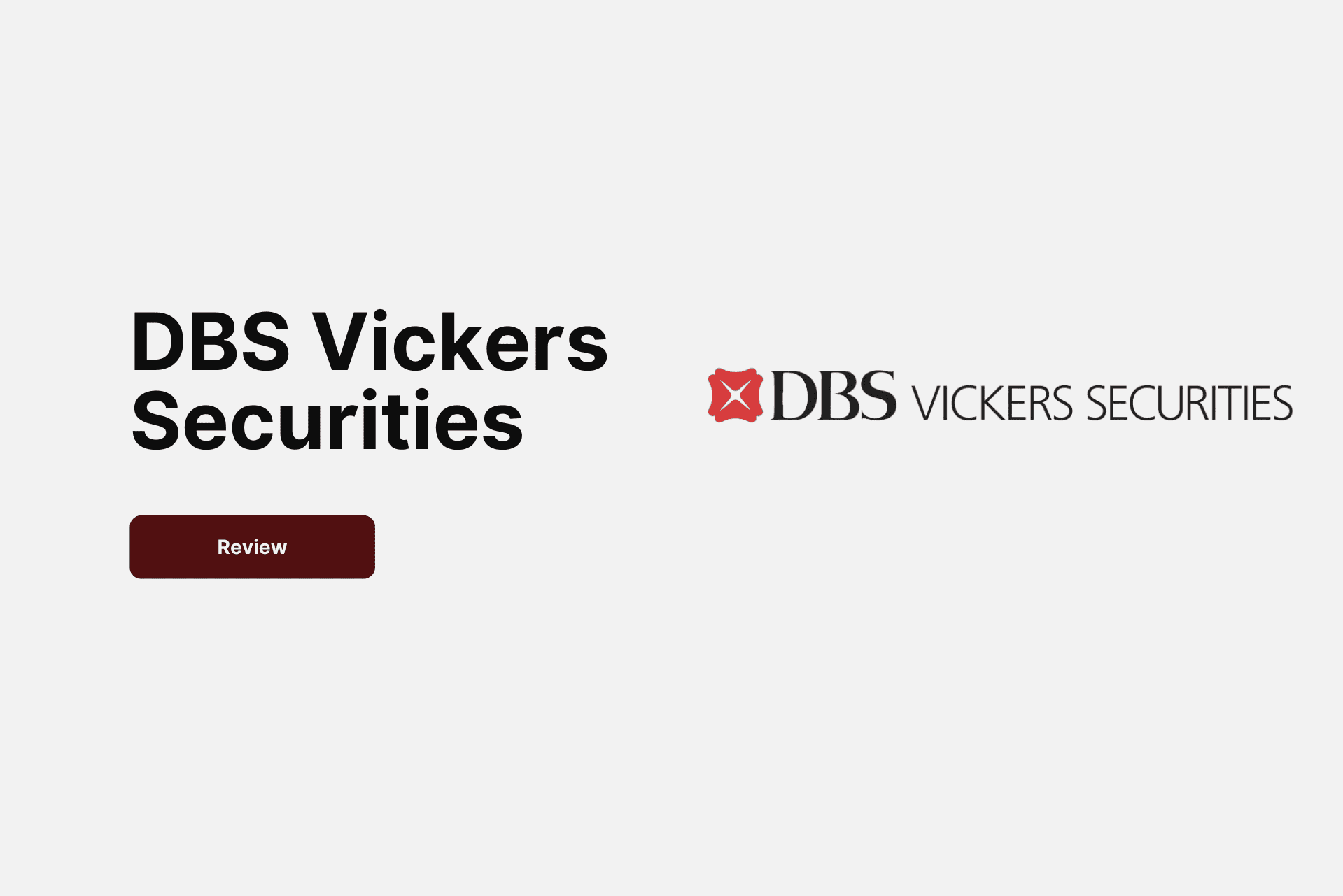 dbs vickers securities logo