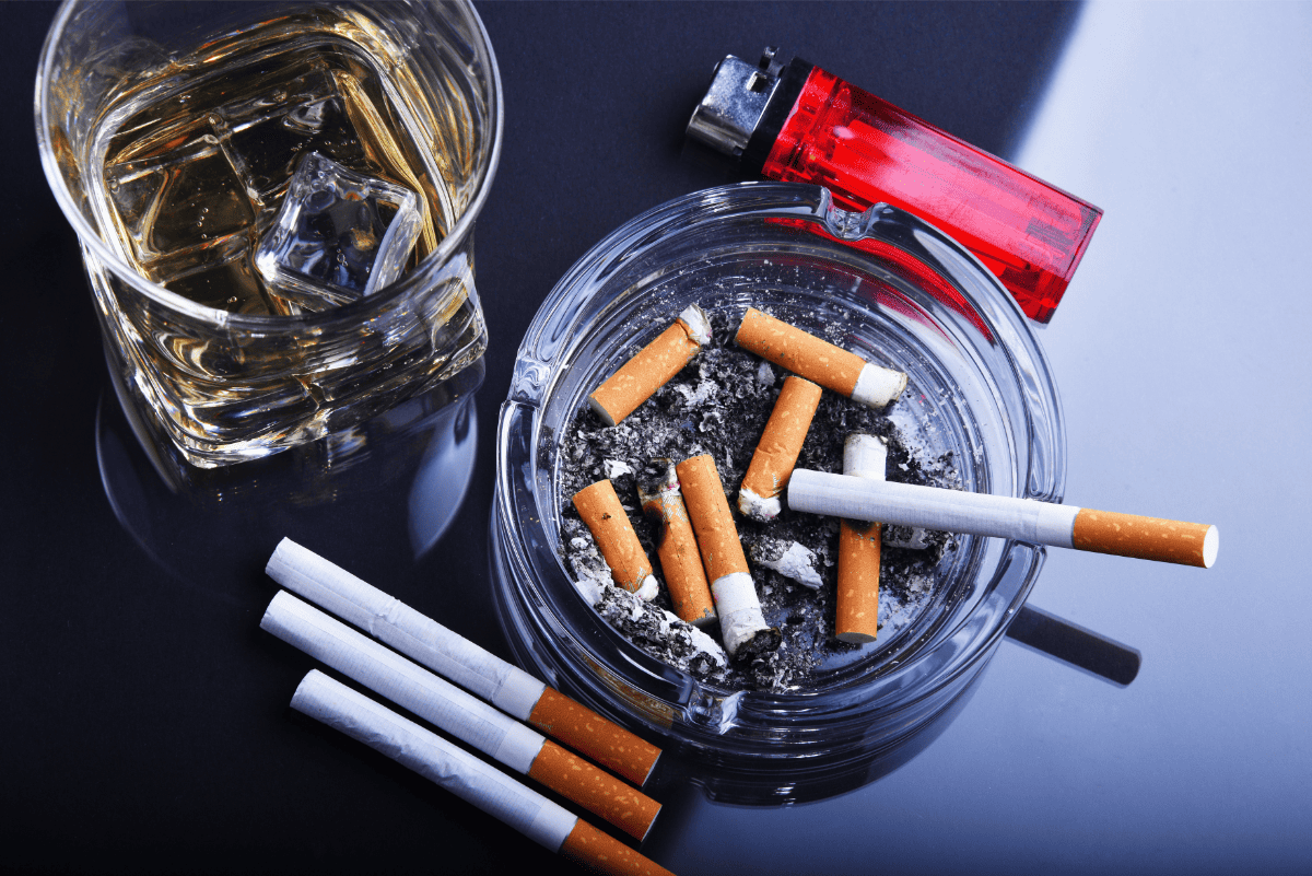 smoking and drinking affecting insurance premiums